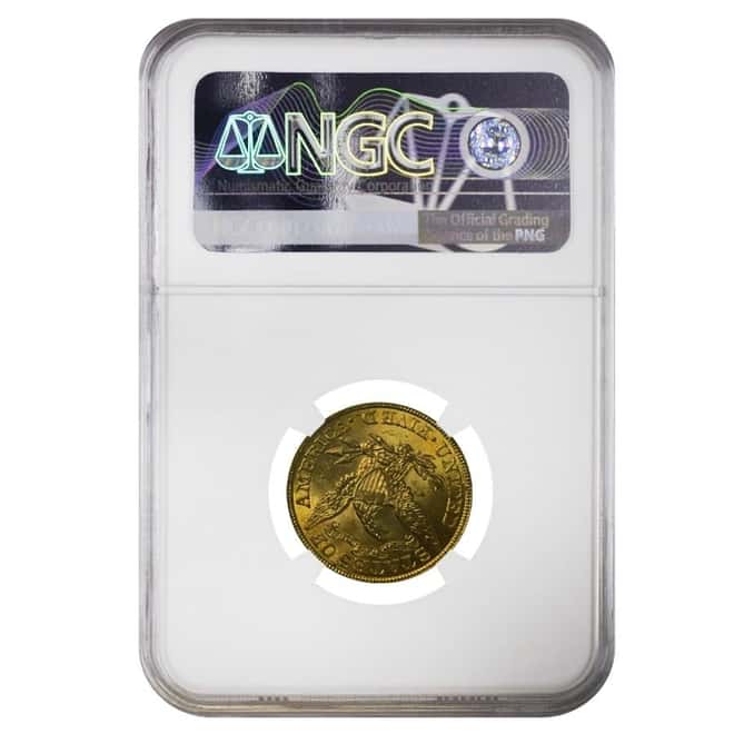 1900 $5 Liberty Head Gold Half Eagle Coin NGC MS 64