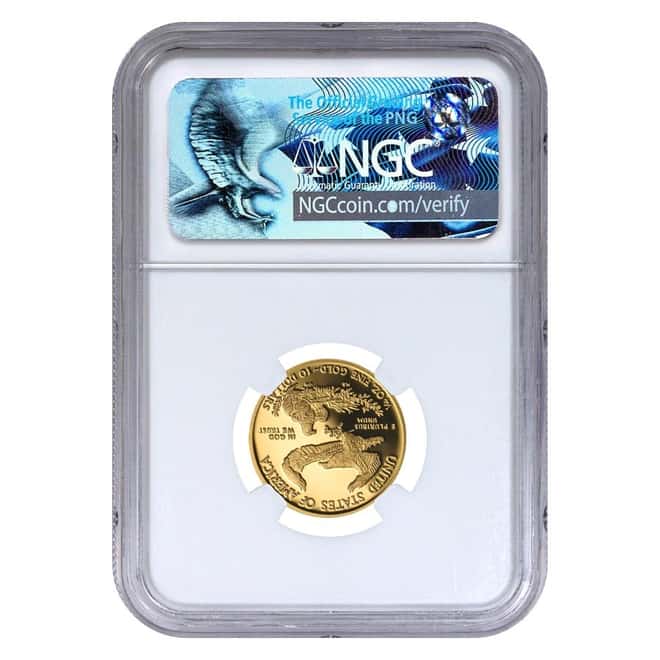 2019-W 1/4 oz $10 Proof Gold American Eagle NGC PF 69 UCAM Early Releases