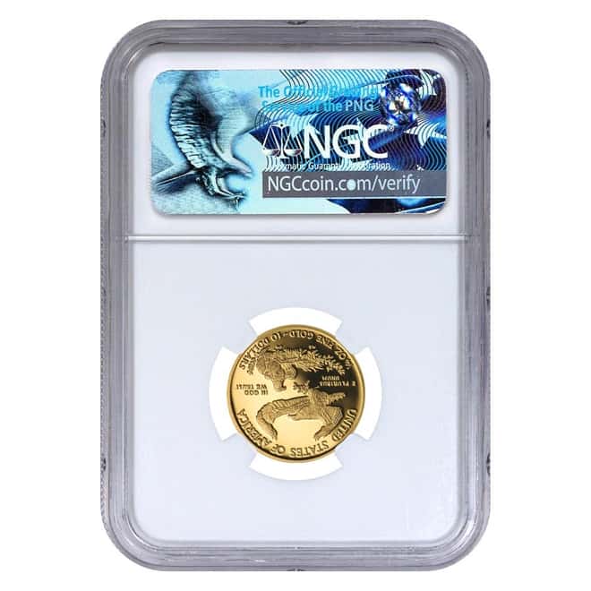 2019-W 1/4 oz $10 Proof Gold American Eagle NGC PF 70 UCAM Early Releases