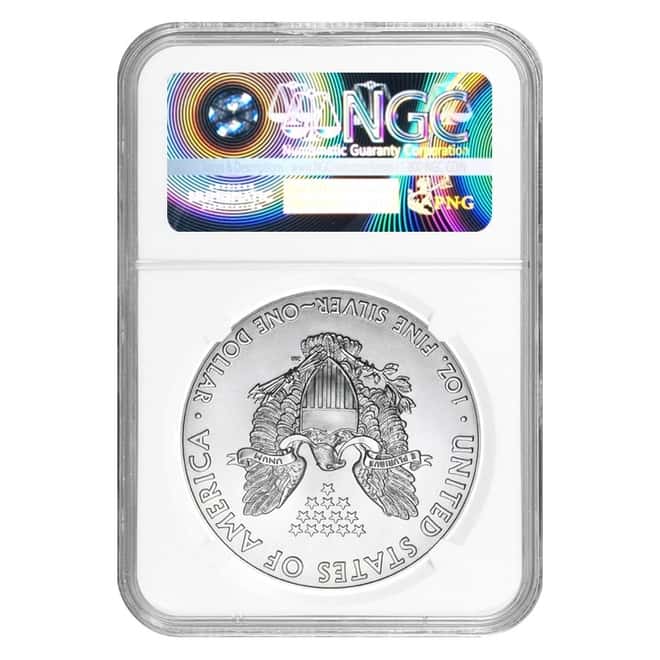 2019 1 oz Silver American Eagle $1 Coin NGC MS 69 Early Releases