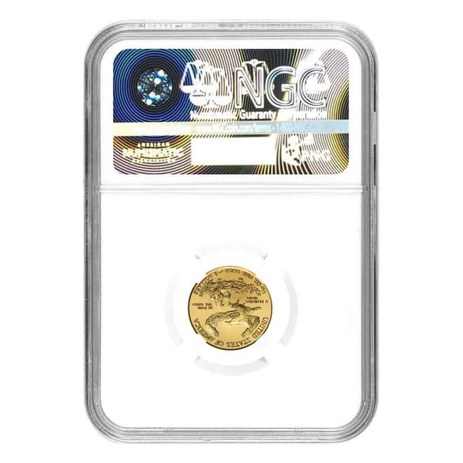 2019 1/10 oz Gold American Eagle NGC MS 69 Early Releases