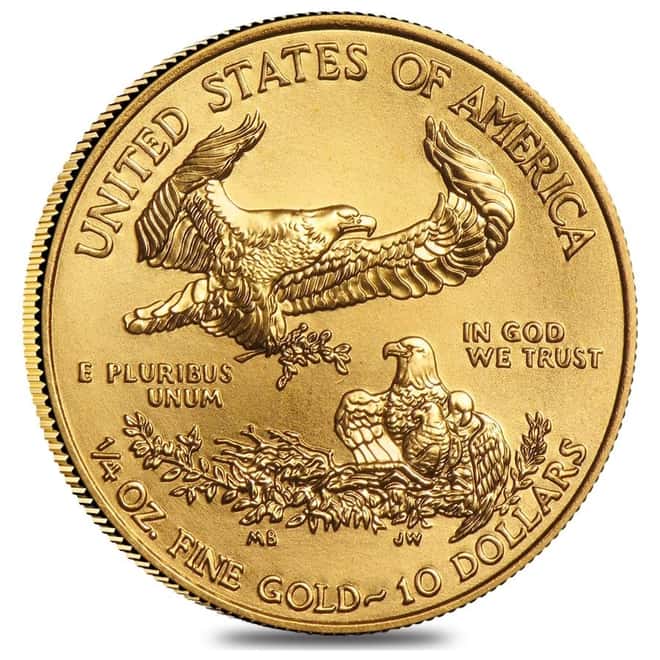 1988 1/4 oz $10 Gold American Eagle NGC MS 68