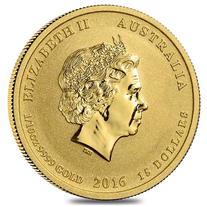 1/10 oz Gold Australia Victory In The Pacific $15 Coin BU (Random Year)