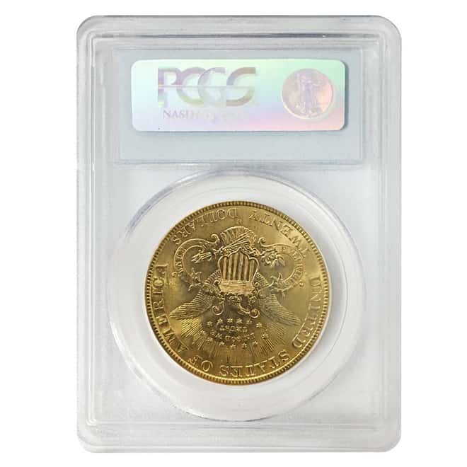 1899 S $20 Liberty Head Double Eagle Gold Coin PCGS MS 62