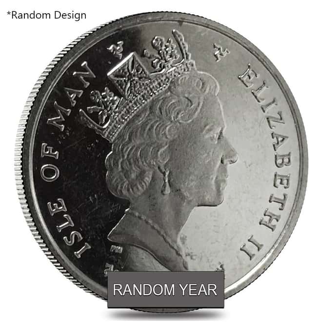 Isle of Man 1/4 oz Platinum Noble Abrasions (Random Year)