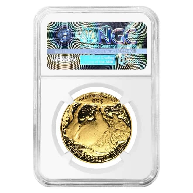 2019-W 1 oz $50 Proof Gold American Buffalo NGC PF 70 Early Releases