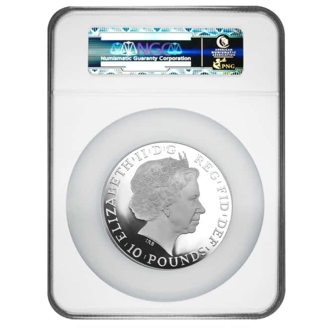2013 Great Britain 5 oz Silver Britannia Proof Coin NGC PF 70 UCAM First Releases (w/COA)