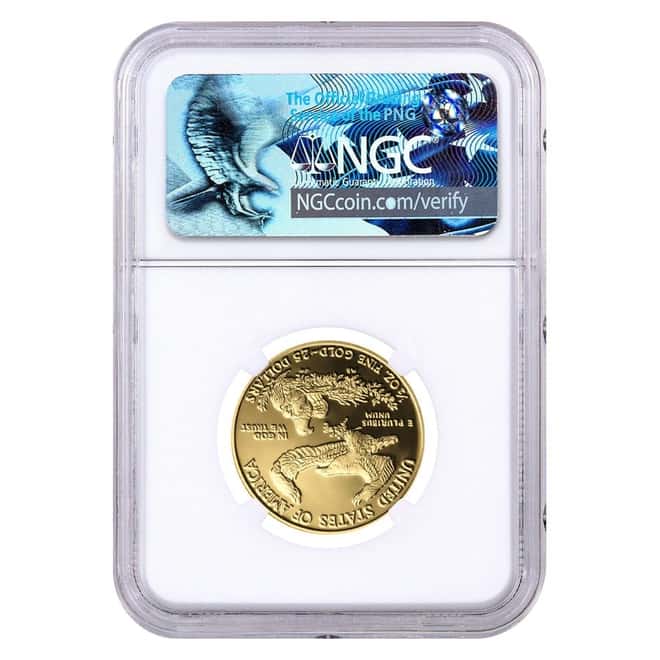 2019-W 1/2 oz $25 Proof Gold American Eagle NGC PF 70 UCAM Early Releases 
