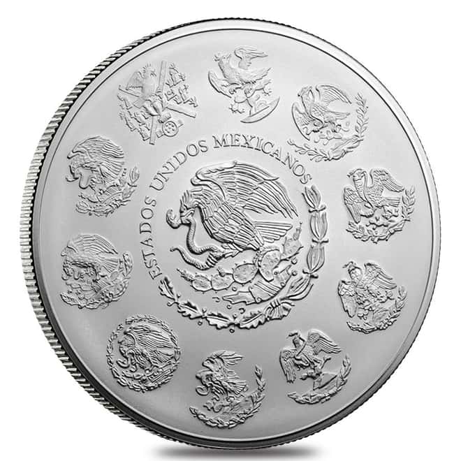 2019 1 kilo Mexican Silver Libertad Coin .999 Fine BU