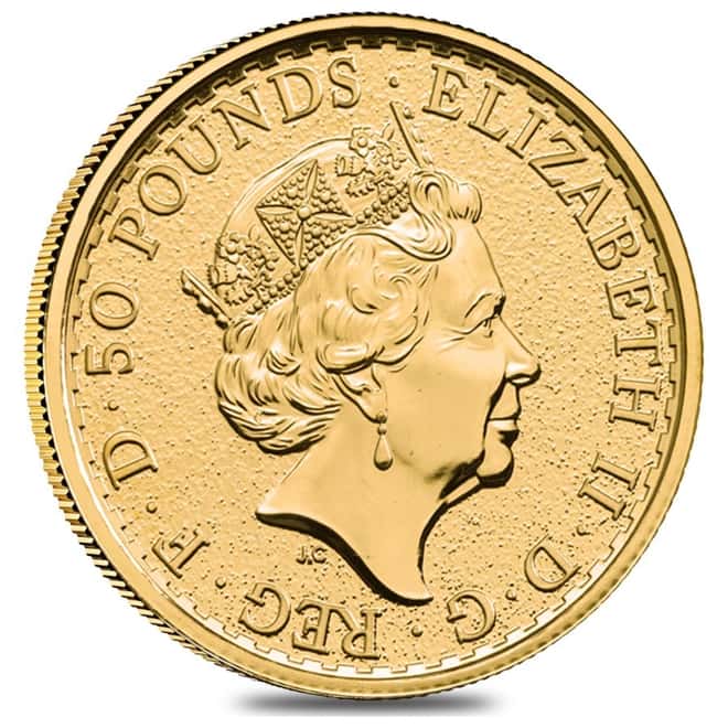 2019 Great Britain 1/2 oz Gold Britannia Coin .9999 Fine BU 