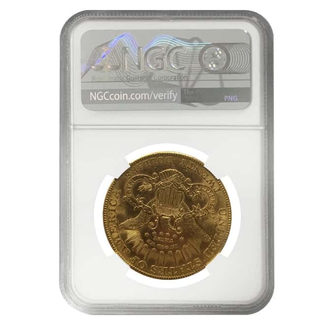 1904 S $20 Liberty Head Double Eagle Gold Coin NGC MS 61