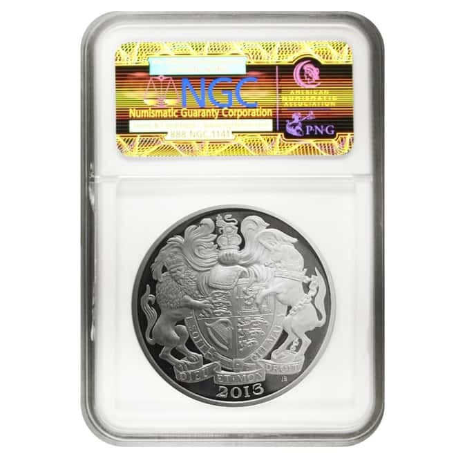 2013 Great Britain 5 Pounds Queen’s Portrait Proof Silver 4-Coin Set NGC PF 70 UCAM - 1 of 300 FS (w/Box & COA)