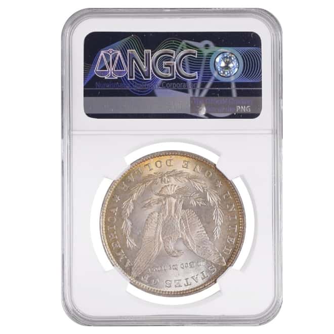 1880 Silver Morgan Dollar NGC MS 64