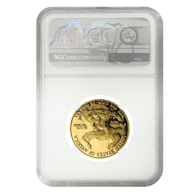 1992 P 1/2 oz $25 Proof Gold American Eagle NGC PF 70 UCAM