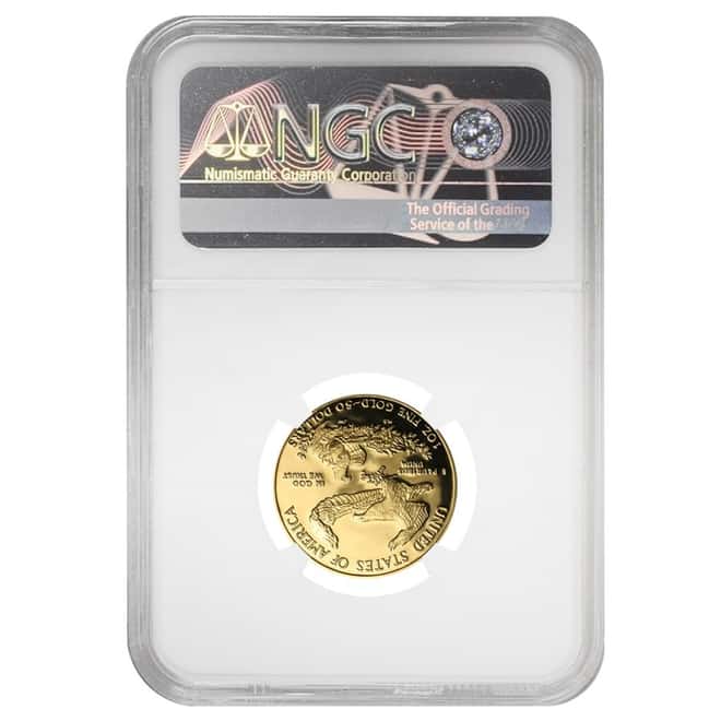 1988 P 1/4 oz $10 Proof Gold American Eagle NGC PF 70 UCAM
