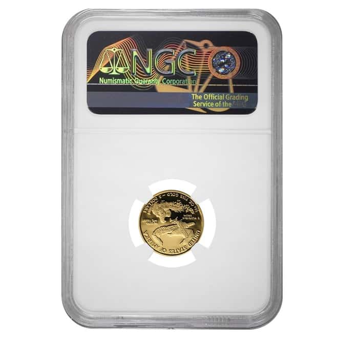 2011 W 1/10 oz $5 Proof Gold American Eagle NGC PF 70 UCAM