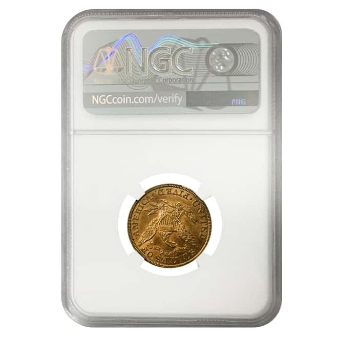 1902 $5 Liberty Head Half Eagle Gold Coin NGC MS 62