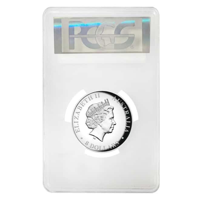 2014 5 oz Australian High Relief Proof Silver Wedge-tailed Eagle PCGS PF 69 DCAM (w/Box & COA) 