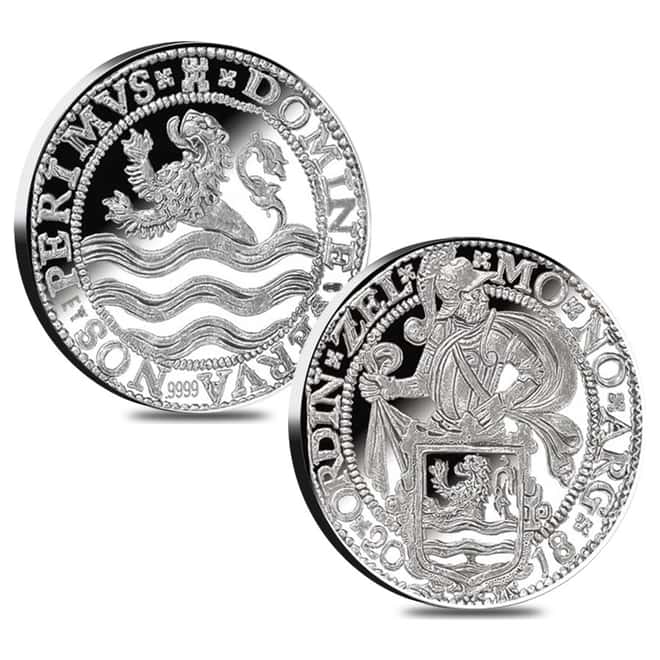 2018 Netherlands Silver 1 oz Lion Dollar Proof Restrike