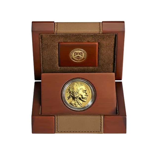 2013 W 1 oz $50 Reverse Proof Gold American Buffalo (w/Box & COA)