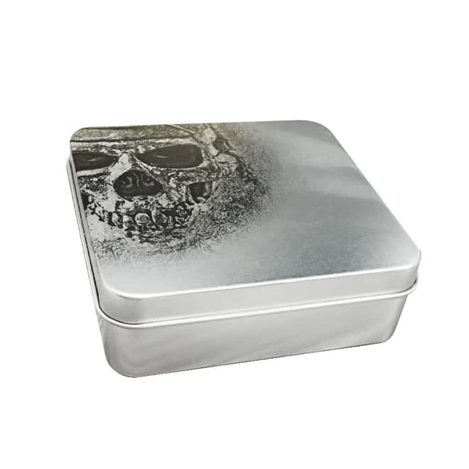 2017 1 oz Palau Pirate Skull High Relief Antiqued Silver Coin $5 .999 Fine (w/Box)