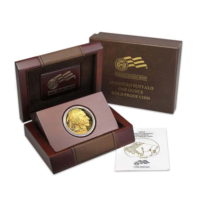 2009 W 1 oz $50 Gold American Buffalo Proof Coin w/ Box