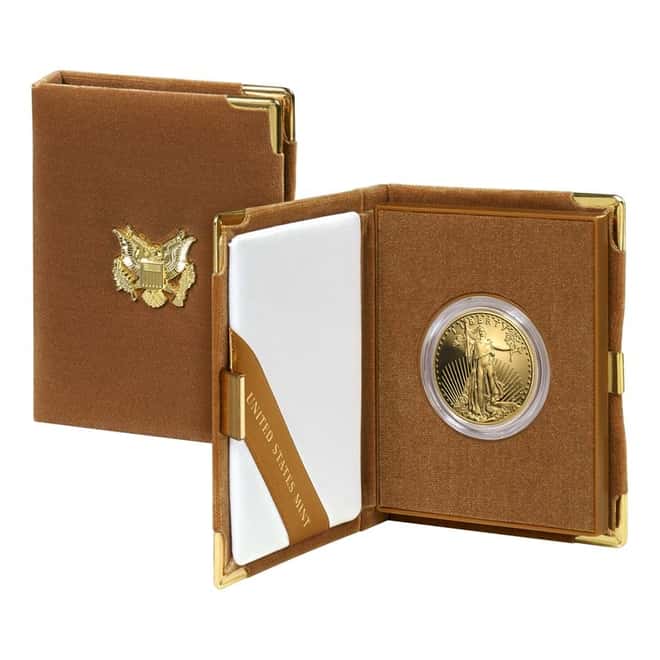 2019-W 1 oz $50 Proof Gold American Eagle (w/Box & COA)