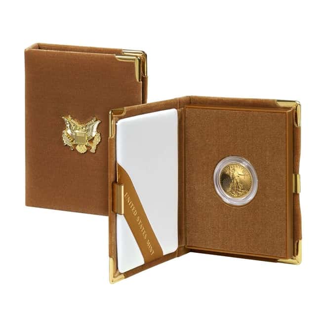 2019-W 1/4 oz $10 Proof Gold American Eagle (w/Box & COA) 