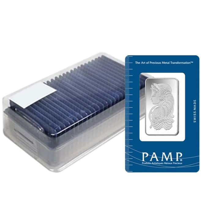 1/2 oz PAMP Suisse Fortuna Silver Bar (In Assay)