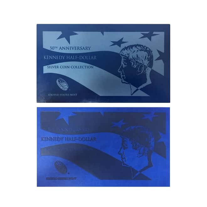 2014 50th Anniversary Kennedy Half-Dollar Silver 4-Coin Set (w/Box & COA)