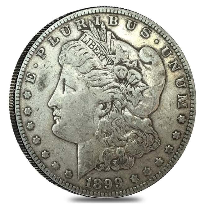 1899 Silver Morgan Dollar VF