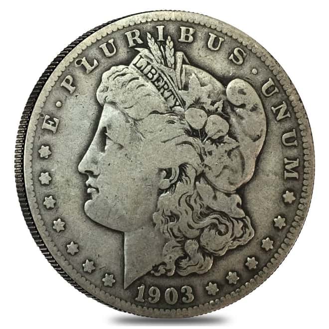 1903 S Silver Morgan Dollar G-VG