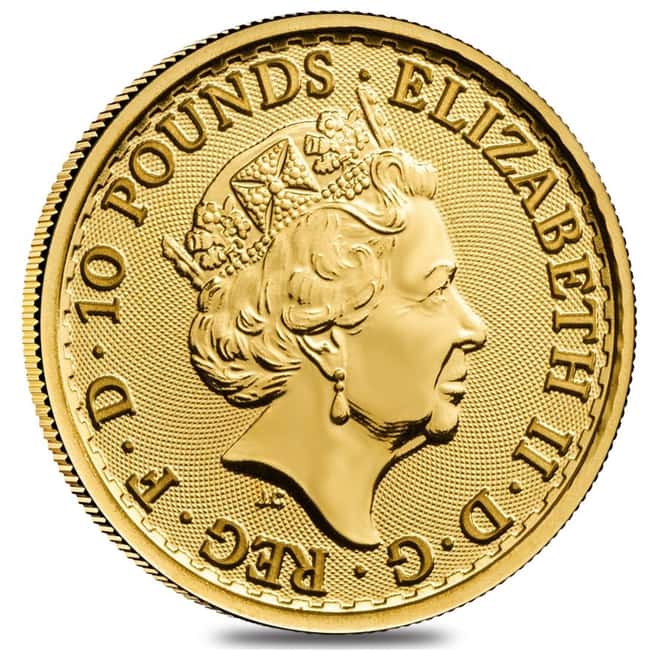 2019 Great Britain 1/10 oz Gold Britannia Coin .9999 Fine BU