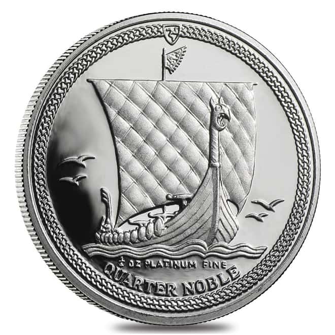 Isle of Man 1/4 oz Platinum Noble Proof/BU (Random Year)
