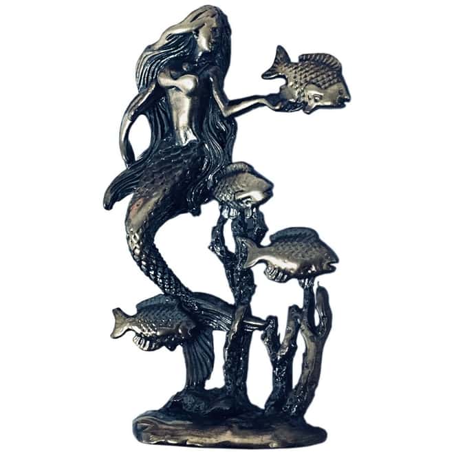 2 oz Silver Mermaid .925 Sterling w/Bag (Antiqued)