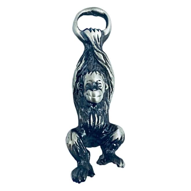 1 oz Silver Monkey .925 Sterling w/Bag (Antiqued)