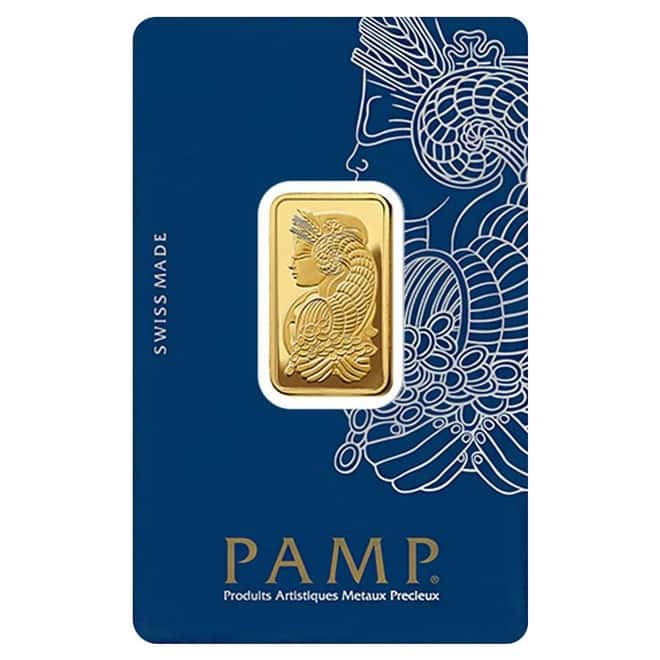 1 Tola Gold Bar PAMP Suisse Lady Fortuna Veriscan .9999 Fine (In Assay)