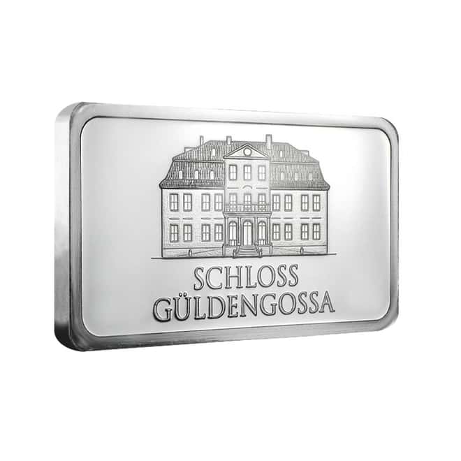 50 gram Geiger Security Line Silver Bar .999 Fine (Sealed)