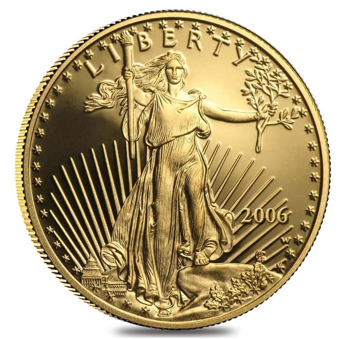 2006-W 1 oz $50 Proof Gold American Eagle (w/Box & COA)