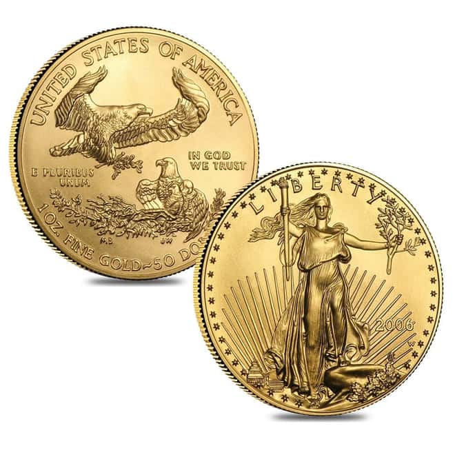 2006-W Gold & Silver Burnished American Eagle 20th Anniversary 2-Coin Set (w/Box & COA)