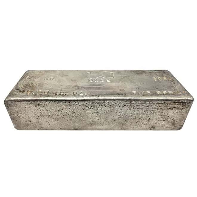 1983 100 oz Sunshine Mint Vintage Silver Bar .9995+ Fine