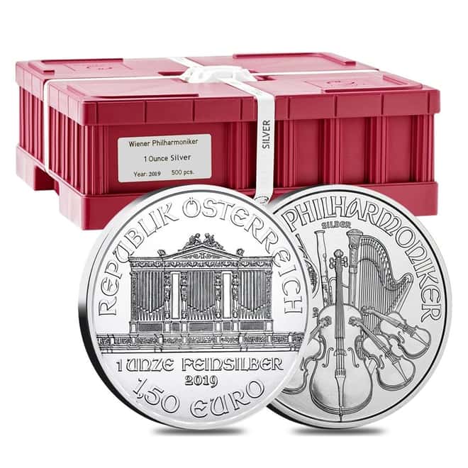 2019 1 oz Austrian Silver Philharmonic Coin BU