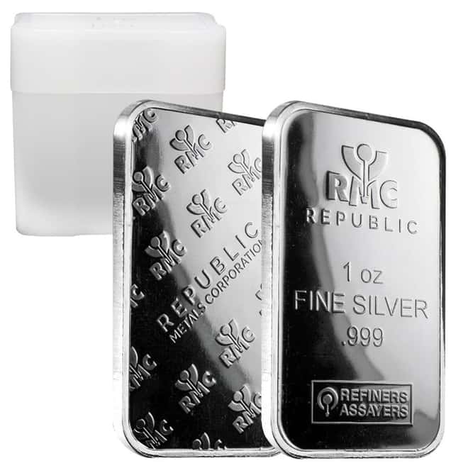 1 oz Republic Metals (RMC) Silver Bar