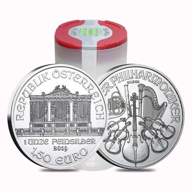 2019 1 oz Austrian Silver Philharmonic Coin BU