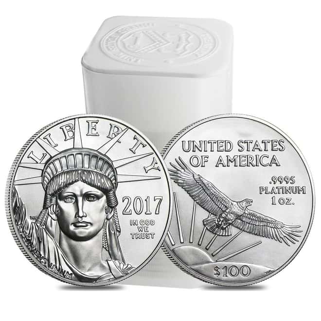 2017 1 oz Platinum American Eagle $100 Coin BU