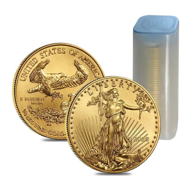 2020 1/4 oz Gold American Eagle $10 Coin BU