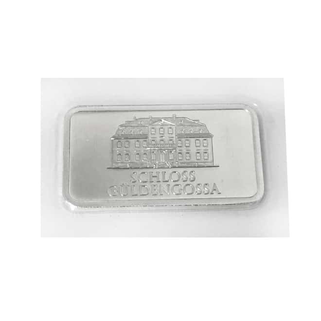 1 oz Geiger Security Line Silver Bar .999 Fine (Sealed)