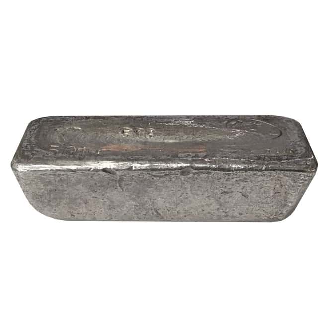 1/2 Kilo Matthey Garrett (MG) Silver Vintage Bar .999 Fine