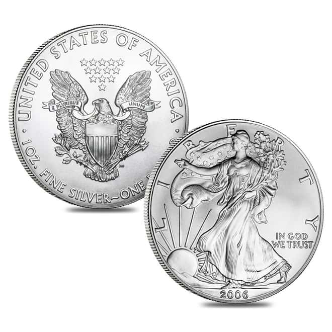2006-W Gold & Silver Burnished American Eagle 20th Anniversary 2-Coin Set (w/Box & COA)