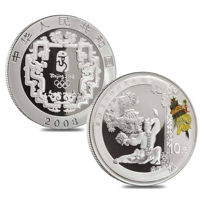 2008 Beijing XXIX Olympics Commemorative Proof Gold & Silver 6-coin Set (Series III) W/COA & Box